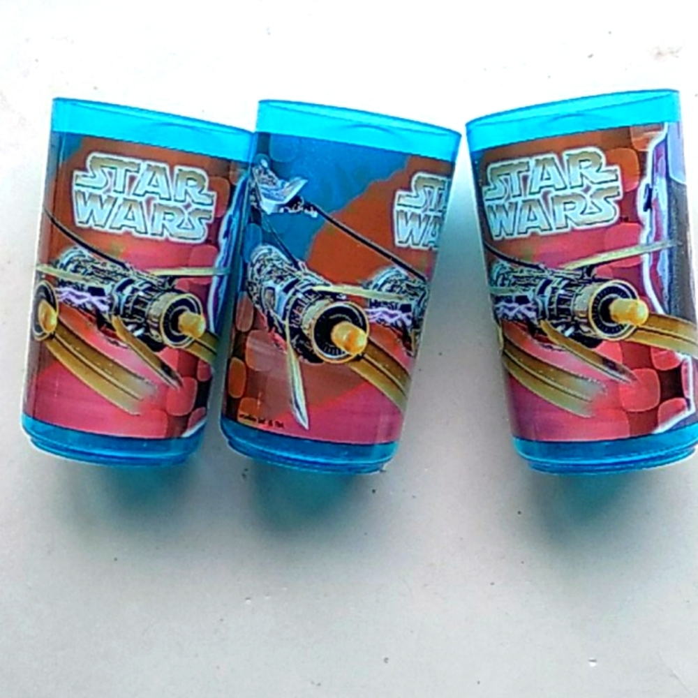 Star wars plastic cups